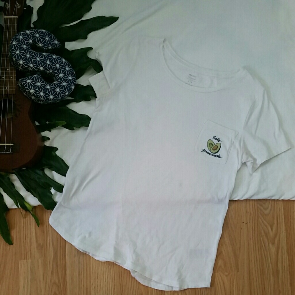 Holy Guacamole Soft White Top